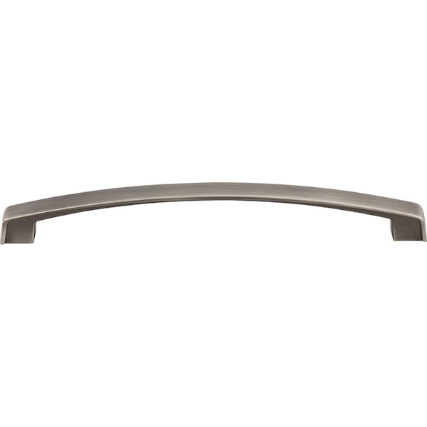 192 Mm Center-to-Center Brushed Pewter Merrick Cabinet Pull